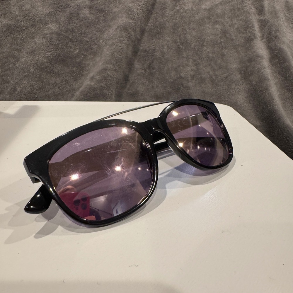 Levis Black Square Sunglasses Tinted Mirror Lenses 25083LV5002